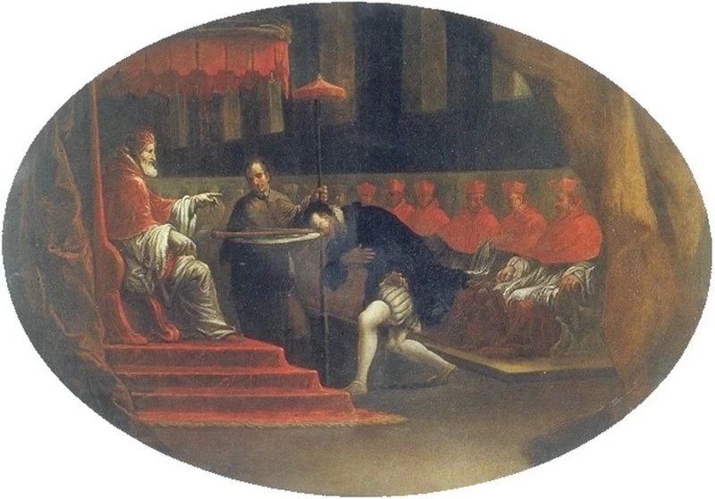 Pope Paul III appoints Pier Luigi Farnese as duke of Parma and Piacenza - Museo Civico di Piacenza